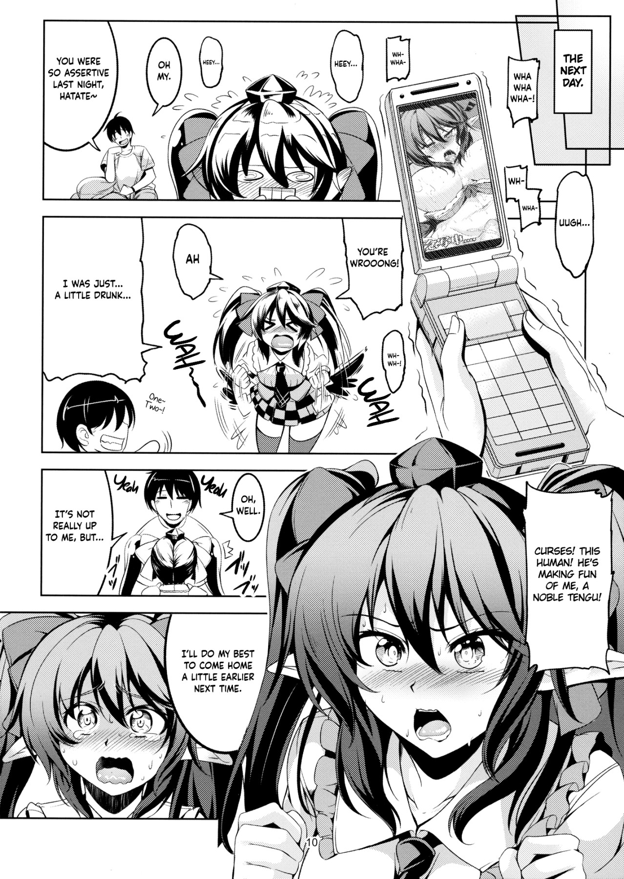 Hentai Manga Comic-My Live-In Tengu -Everyday Life--Read-10